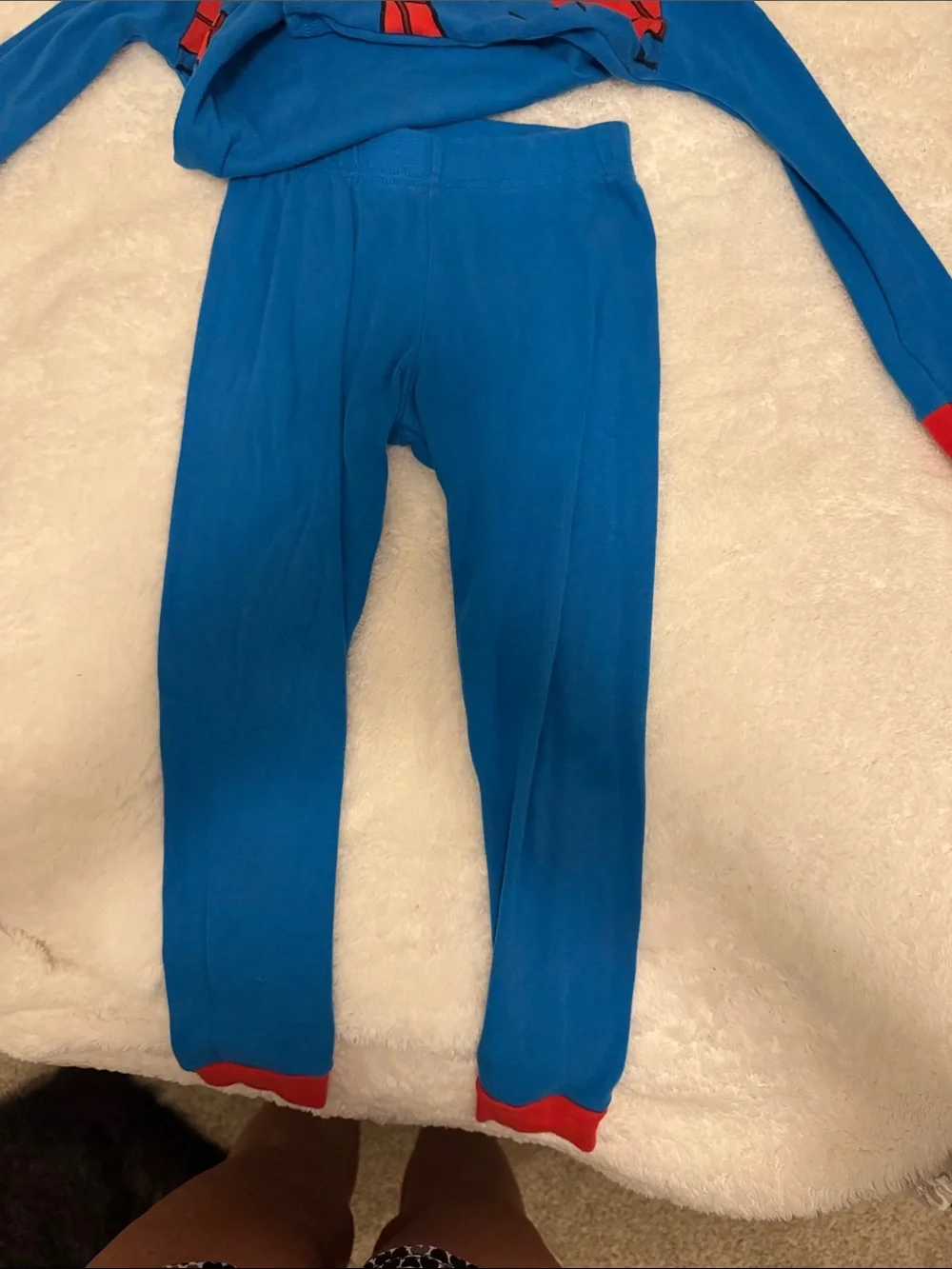 Marvel Blue and Red Spider Pajama Set